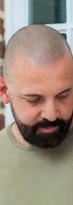 Hair tattoo for men