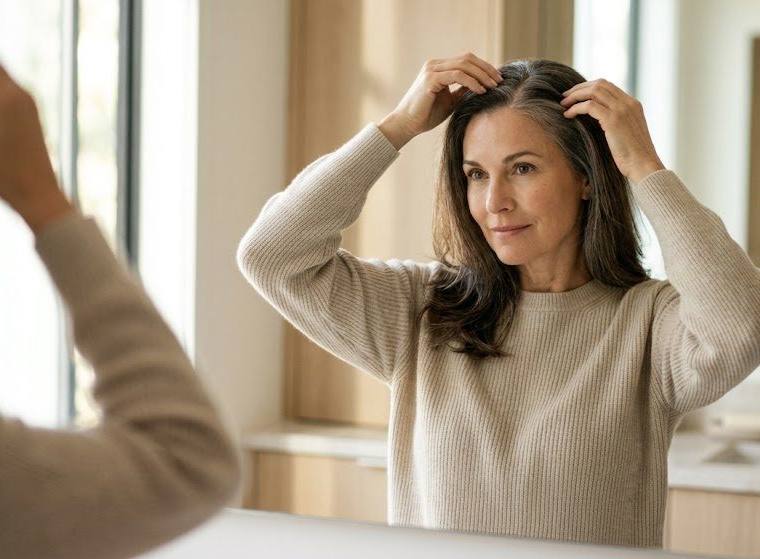 What women going through menopause should know about SMP for thinning hair